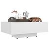 Couchtisch Carlene weiß 85x55x31cm (Holz)