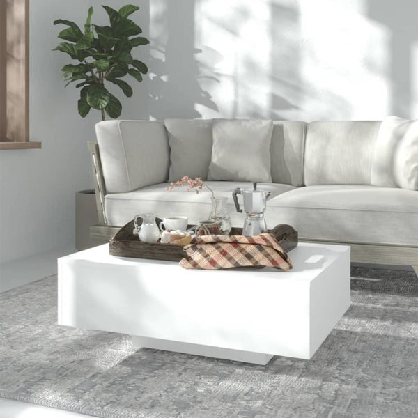 Couchtisch Carlene weiß 85x55x31cm (Holz)