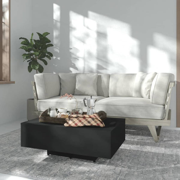 Couchtisch Carlene schwarz 85x55x31cm (Holz)