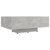 Betongrauer Couchtisch Carlene 85x55x31cm (Holz)