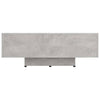 Betongrauer Couchtisch Carlene 85x55x31cm (Holz)