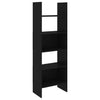 Schwarzes Bücherregal Stiriana 60x35x180cm (Holz)