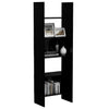 Schwarzes Bücherregal Stiriana 60x35x180cm (Holz)