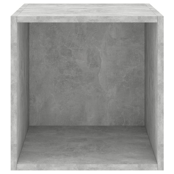 Wandschränke Betongrau Satenic 37x37x37cm (2 Stück, Holz)