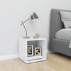 Weißer TV-Schrank Indar 37x35x37cm (Spanplatte)