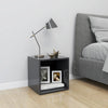 Graues TV-Möbel Indar 37x35x37cm (Holz)