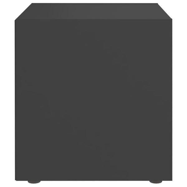 Indar graues TV-Möbel 37x35x37cm (4 St. aus Holz)