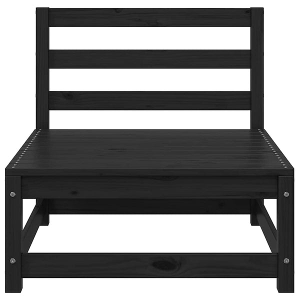 Gartenset Bernedete (3-teilig, Kiefernholz) schwarz
