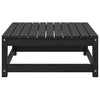 Schwarzer Outdoor-Hocker mit Kissen Dumitriea (Kiefer)