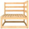 Gartensofa Darita (2-Sitzer, mit Kissen, Kiefer)