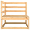 Gartensofa Darita (2-Sitzer, mit Kissen, Kiefer)