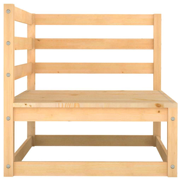 Gartensofa Darita (2-Sitzer, mit Kissen, Kiefer)
