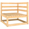 Gartensofa Darita (2-Sitzer, mit Kissen, Kiefer)
