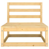Dumitriea (2-teilig, mit Kissen, Kiefer) Gartensofa-Set