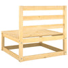 Dumitriea (2-teilig, mit Kissen, Kiefer) Gartensofa-Set