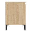 Sonoma Eiche TV-Schrank mit Metallbeinen Antoniade 103,5x35x50cm