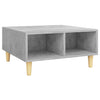 Betongrauer Couchtisch von Afini 60x60x30cm (Holz)