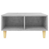 Betongrauer Couchtisch von Afini 60x60x30cm (Holz)