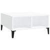 Weißer Couchtisch Julia 60x60x30cm (Holz)