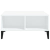 Weißer Couchtisch Julia 60x60x30cm (Holz)