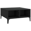 Couchtisch Julia Schwarz 60x60x30cm (Spanplatte)