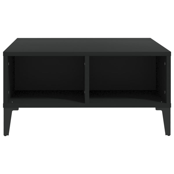 Couchtisch Julia Schwarz 60x60x30cm (Spanplatte)