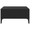 Couchtisch Julia Schwarz 60x60x30cm (Spanplatte)
