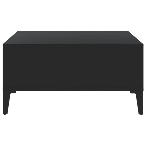 Couchtisch Julia Schwarz 60x60x30cm (Spanplatte)
