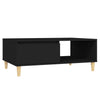 Schwarzer Couchtisch Judge 90x60x35cm (Holz)