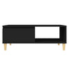 Schwarzer Couchtisch Judge 90x60x35cm (Holz)