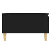 Schwarzer Couchtisch Judge 90x60x35cm (Holz)