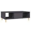 Couchtisch Ramahi Grau 103,5x60x35cm (Holz)