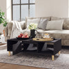 Couchtisch Ramahi Grau 103,5x60x35cm (Holz)
