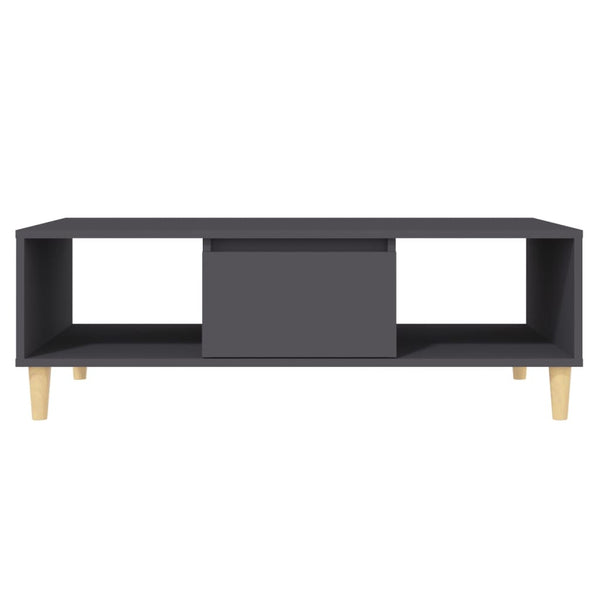 Couchtisch Ramahi Grau 103,5x60x35cm (Holz)