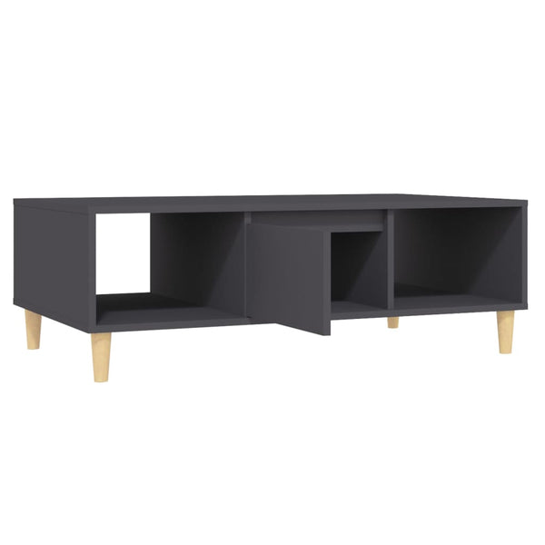 Couchtisch Ramahi Grau 103,5x60x35cm (Holz)