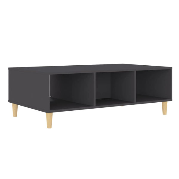 Couchtisch Ramahi Grau 103,5x60x35cm (Holz)