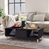 Couchtisch Ramahi Grau 103,5x60x35cm (Holz)