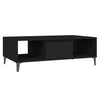 Schwarzer Couchtisch Arcadie 103,5x60x35cm (Holz)