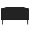 Schwarzer Couchtisch Arcadie 103,5x60x35cm (Holz)
