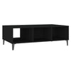 Schwarzer Couchtisch Arcadie 103,5x60x35cm (Holz)