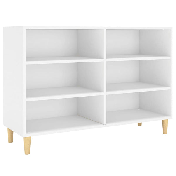 Weißes Sideboard Odile 103,5x35x70cm (Holz)