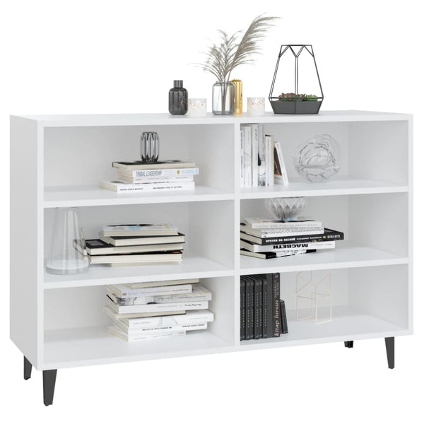 Weißes Sideboard Costenistu 103,5x35x70cm (Holz)