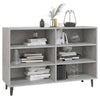 Betongraues Sideboard Costenistu 103,5x35x70cm (Holz)
