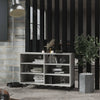 Betongraues Sideboard Costenistu 103,5x35x70cm (Holz)