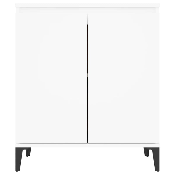 Weißes Sideboard Ponpei 60x35x70cm (Holz)