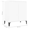 Weißes Sideboard Ponpei 60x35x70cm (Holz)