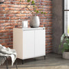 Weißes Sideboard Ponpei 60x35x70cm (Holz)