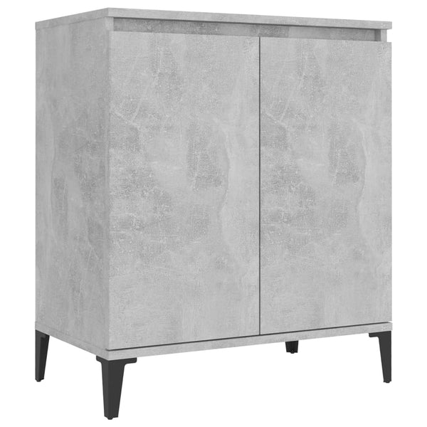 Betongraues Sideboard Ponpei 60x35x70cm (Holz)