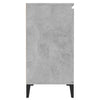 Betongraues Sideboard Ponpei 60x35x70cm (Holz)