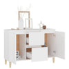 Weißes Sideboard Nedelici 103,5x35x70cm (Holz)